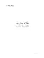 Datenblatt zu TP-Link Archer C20, EAN: 6935364097448