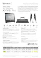 Datasheet for Shuttle X50V9U3 BLACK, EAN: 0887993006215