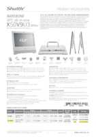 Datenblatt zu Shuttle X50V9U3 WHITE, EAN: 0887993006222