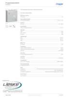 Datasheet for Hager EK003, EAN: 3250612310036