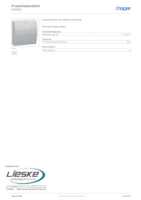 Datasheet for Hager EK082, EAN: 3250612310821