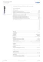 Datasheet for Hager LVS00100RP, EAN: 4049857199891