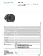 Datenblatt zu Schneider Electric ZB5AL2, EAN: 3389110906387