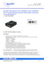 Datenblatt zu Allnet ALL-MC109-SFP, EAN: 4038816147387