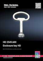 Datasheet for Rittal 2549600, EAN: 4028177566040