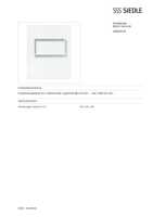 Datasheet for Siedle 200034139-00, EAN: 4015739341399