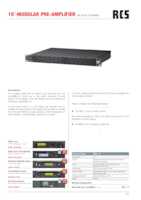 Datasheet for RCS Audio-Systems ME-1 A, EAN: 4250458208091