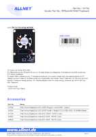 Datasheet for Allnet RPRockSATAHATTopboard, EAN: 4038816181732