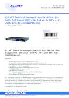 Datenblatt zu Allnet ALL-SG8628PMJ-10G, EAN: 4038816129703