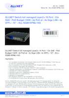 Datenblatt zu Allnet ALL-SG8616PMJ-10G, EAN: 4038816130877