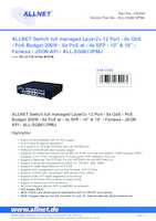 Datasheet for Allnet ALL-SG8612PMJ, EAN: 4038816232243
