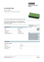 Datasheet for Phoenix Contact 1786255, EAN: 4017918042400