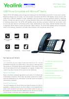Datasheet for Yealink 1301118, EAN: 6938818312791