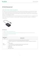 Datasheet for Yealink 1308120, EAN: 6938818319172