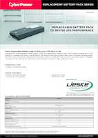 Datasheet for CyberPower RBP0158, EAN: 4711027791173