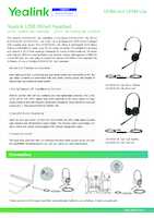 Datasheet for Yealink 1308161, EAN: 6938818320550