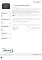 Datasheet for Kensington K62609WW, EAN: 0085896626091