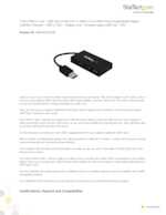 Datasheet for Startech.com HB30A3A1CFB, EAN: 0065030866125