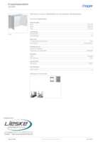 Datasheet for Hager ZB14W, EAN: 3250617621786