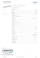 Datasheet for Hager BA61501507030B, EAN: 4012740103336