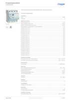 Datasheet for Hager CDS440D, EAN: 3250611610861