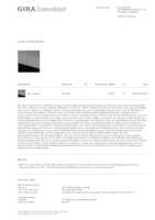 Datasheet for Gira 5561000, EAN: 4010337022497