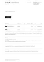 Datenblatt zu Gira 5503910, EAN: 4010337022930