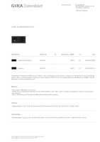 Datenblatt zu Gira 5502910, EAN: 4010337022916