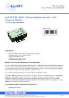 Datasheet for Allnet ALL4454_black, EAN: 4038816102430