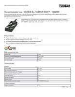 Datenblatt zu Phoenix Contact 1452709, EAN: 4046356553995