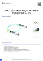 Datasheet for LevelOne AOC-0301, EAN: 4015867224106