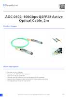 Datasheet for LevelOne AOC-0502, EAN: 4015867224144