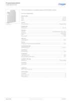 Datasheet for Hager LF6019057035, EAN: 4012740021999