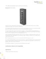 Datasheet for Startech.com ST7C51224EU, EAN: 0065030882569