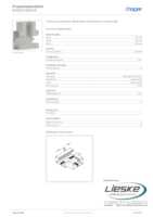 Datasheet for Hager BR8517089016, EAN: 4012740029827