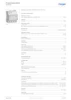 Datasheet for Hager SPA312, EAN: 3250615513182