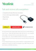 Datasheet for Yealink EHS40, EAN: 6938818304130
