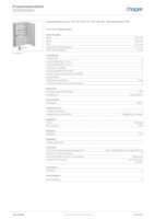 Datasheet for Hager ZB333Q19EN, EAN: 3250617724180