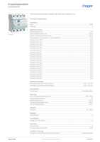 Datenblatt zu Hager CDA440DY, EAN: 3250611610090