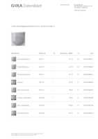 Datasheet for Gira 537603, EAN: 4010337050537