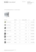 Datasheet for Gira 537403, EAN: 4010337048459