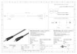Datasheet for Goobay 50459, EAN: 4040849504594