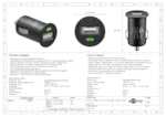 Datasheet for Goobay 44176, EAN: 4040849441769