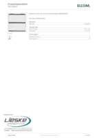 Datasheet for Elcom REU942Y, EAN: 3599430017346