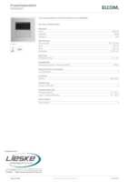 Datasheet for Elcom REN090Y, EAN: 3599430013461