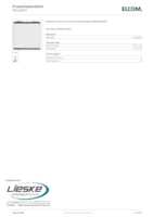 Datasheet for Elcom REU941Y, EAN: 3599430017322