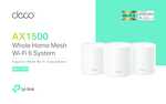 Datasheet for TP-Link Deco X1500(2-pack)(EU), EAN: 4895252505108
