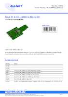 Datasheet for Allnet RockeMMCtouSDboard, EAN: 4038816158789