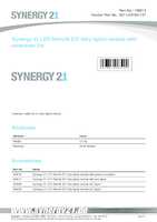 Datasheet for Synergy 21 S21-LED-001137, EAN: 4038816083494