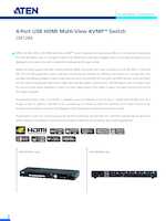 Datasheet for Aten CM1284-AT-G, EAN: 4719264647505